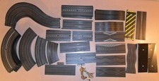 66 Pieces AURORA Track, Curves, Straights, Terminal, Bridge, Hump, and More