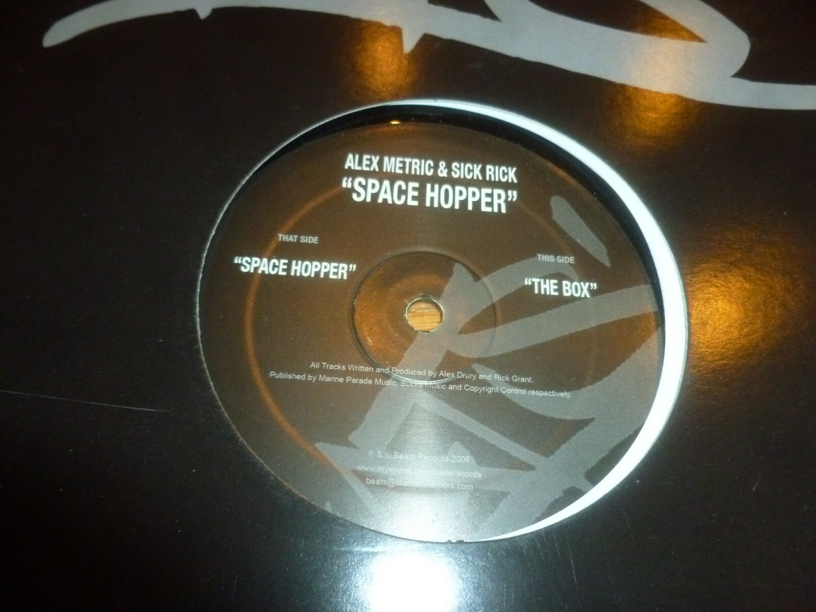 Space Hopper (with Sick Rick) 12" Vinyl