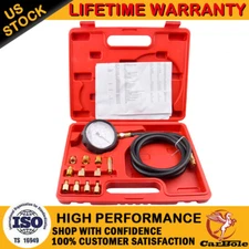 Auto Oil Pressure Transmission Fluid Diagnostic Tester 500 PSI/35 Bar Gauge Kit