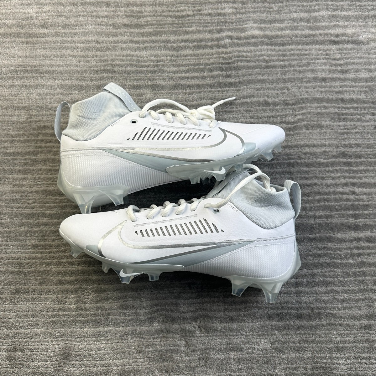 NEW NIKE Vapor Edge Pro 360 Mens 8.5 2 Football Cleats White