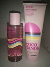 Victoria's Secret pink Coco Sands Body Mist  Body Lotion