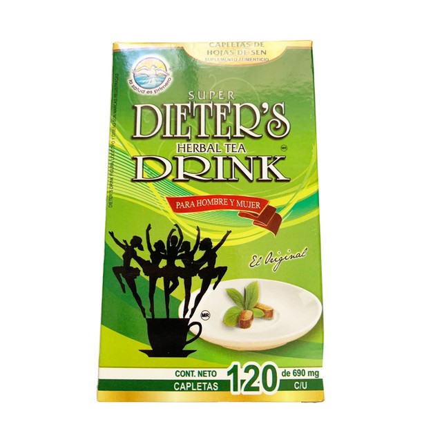 Super Dieter's Herbal Tea Tablets Dietary Supplement Aid Weight Loss 120 Tablets eBay