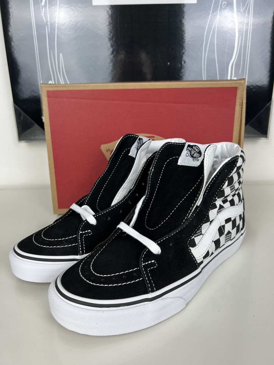 Vans Sk8-Hi x Dover Street Market DSM Check VN000TS9J7L Men's Sz 7