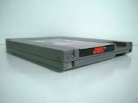 K21i50851 JAWS W/ BOX & INSTRUCTIONS CIB COMPLETE 1987 NES NINTENDO ORIGINAL LJN