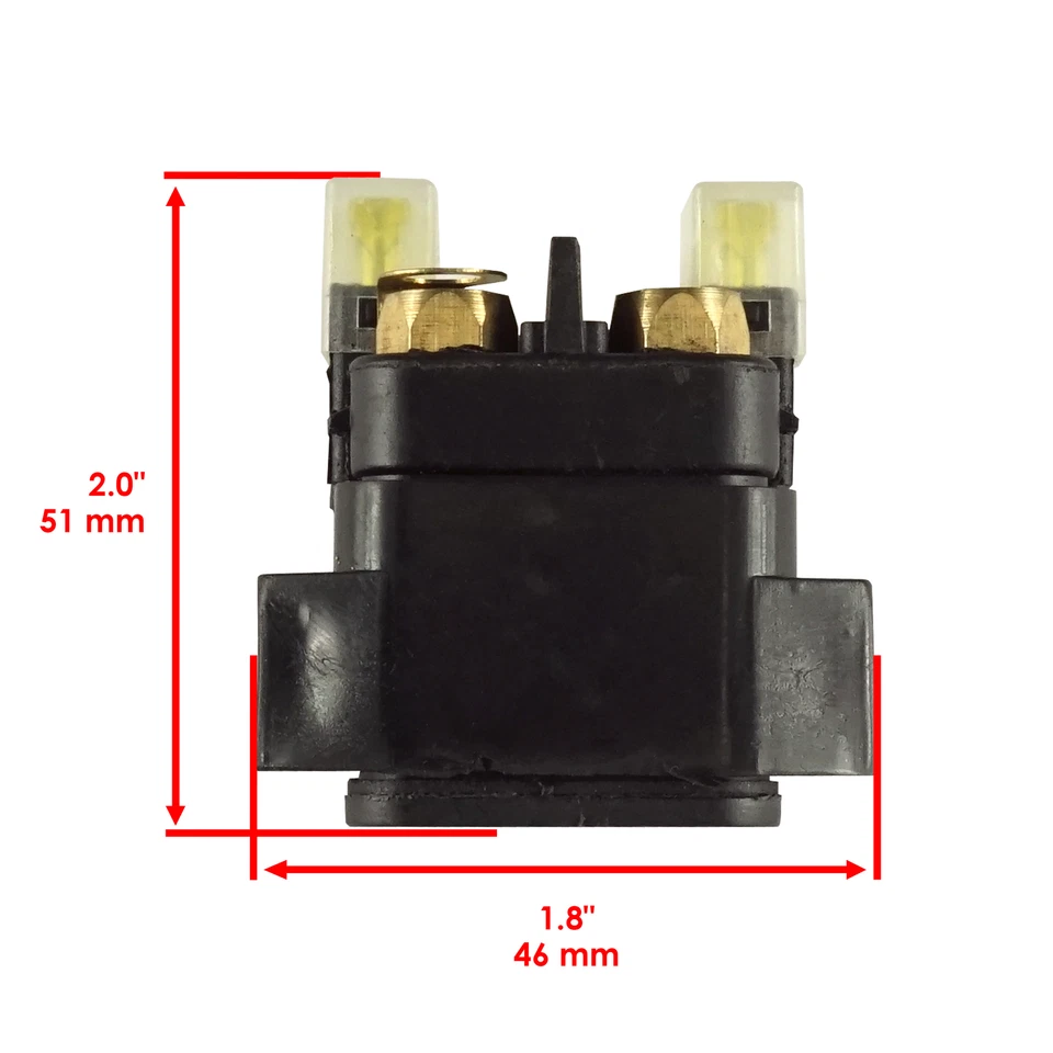 Solenoide relé de arranque para motocicleta Yamaha TW200 2001-2019 nuevo Foto 2 de 4