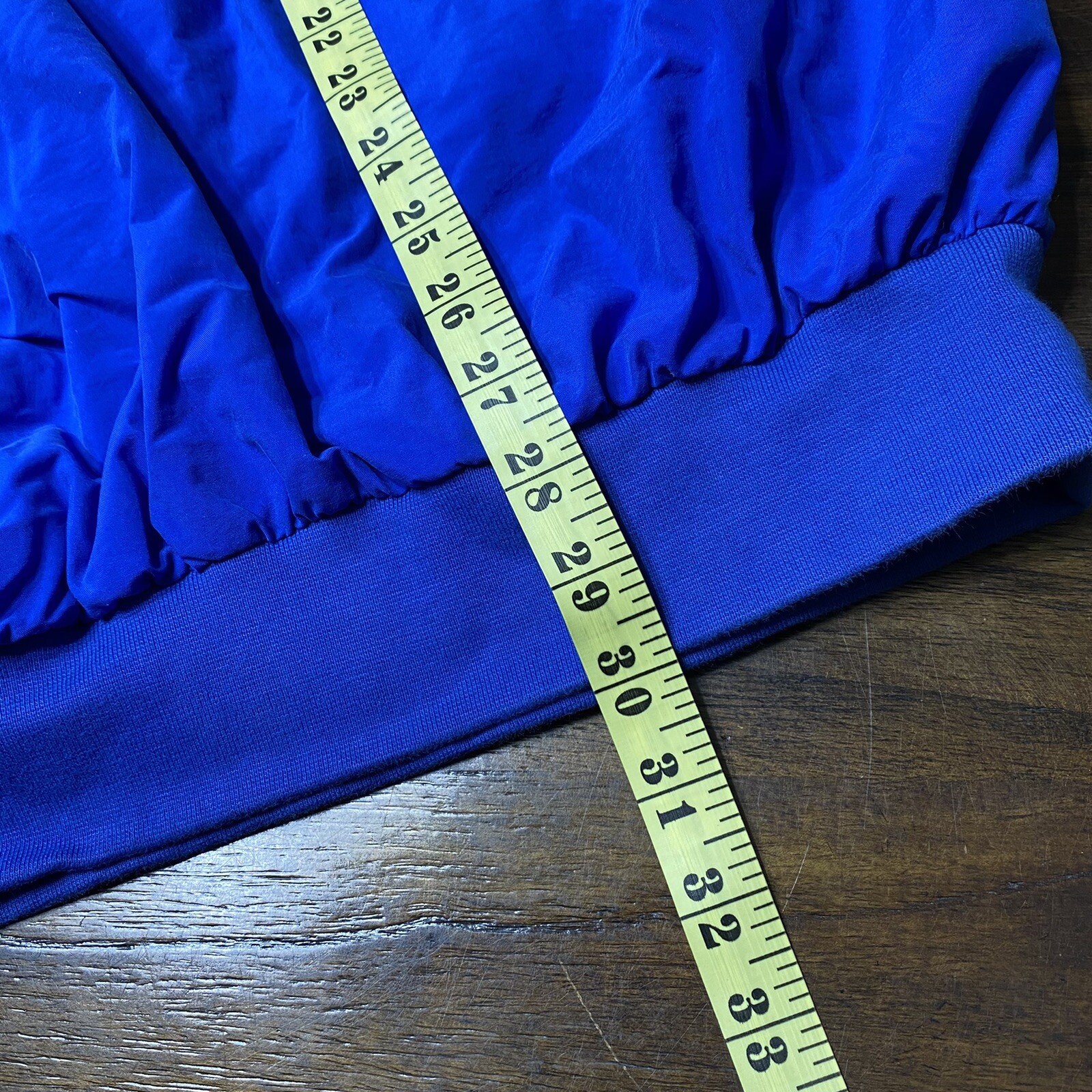 Vintage Polo Ralph Lauren golf pullover windbreaker jacket large blue spell out thumbnail 12