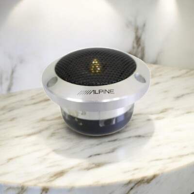 Alpine DLX-F30T Tweeter Pair Set Car Speakers Unit 3.5kHz-60kHz