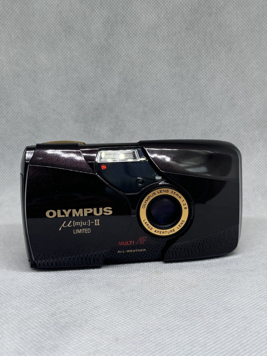 Tested ✓ RARE NOS Olympus MJU II Limited 35mm Film Camera