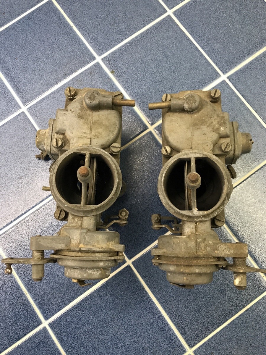 VW Type 3 German Dual Solex 32 PDSIT 2 & 3 Carburetors Squareback