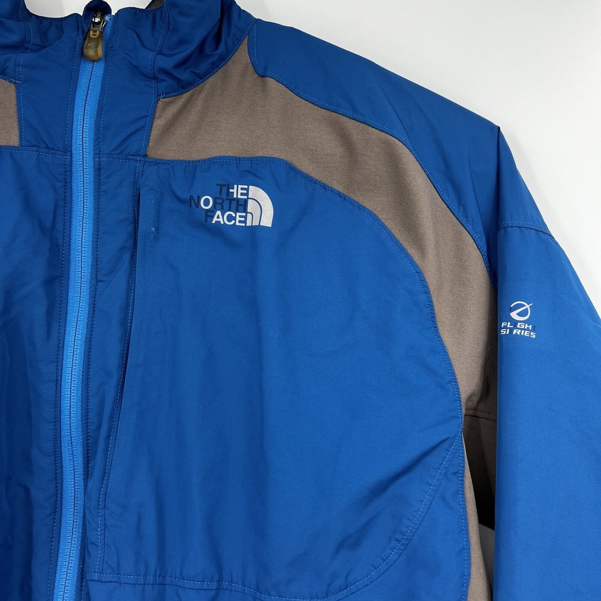 The North Face Flight Series Jacket Mens XL Blue Gray Full Zip | eBay
