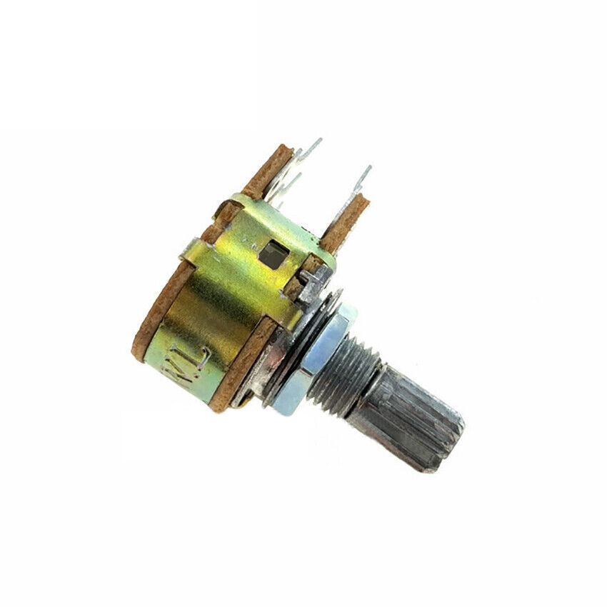 WH148 Double Potentiometer Shaft 15mm 6-pin B1K B2K B5K B10K WH148 Double Potentiometer Shaft 15mm 6-pin B1K B2K B5K B10K