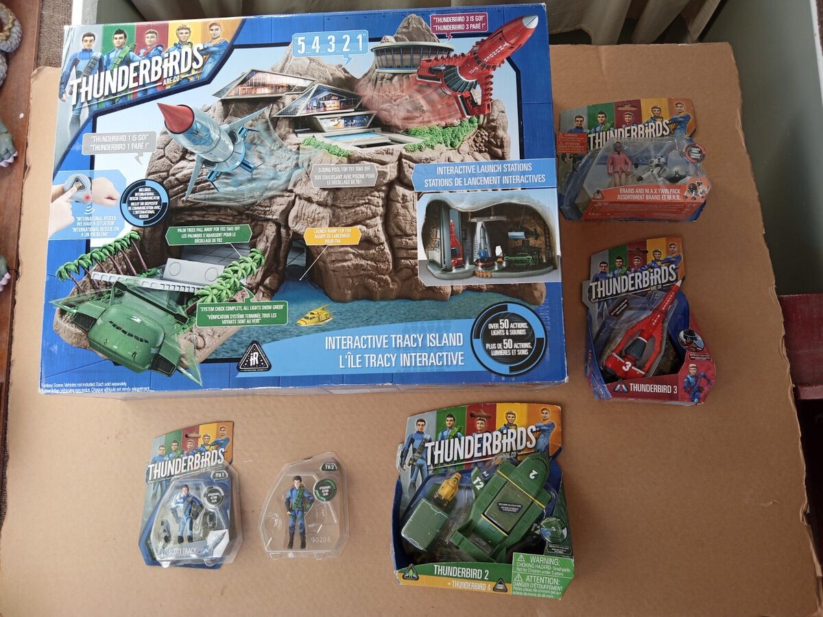 NEW HUGE LOT OF VIVID THUNDERBIRDS ARE GO TRACY ISLAND NEW HUGE LOT OF VIVID THUNDERBIRDS ARE GO TRACY ISLAND