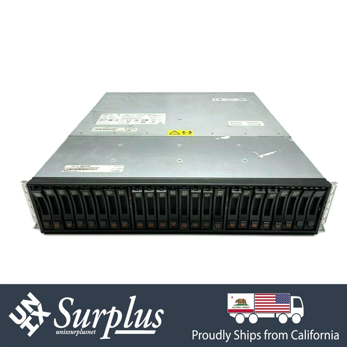 IBM/LSI 2U Storage Disk Expander Storage JBOD SAN Shelf w/ 24x