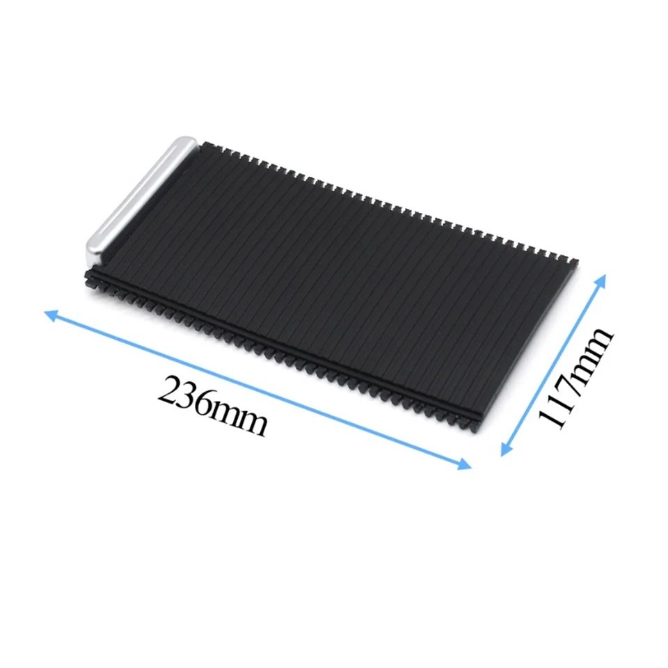 Роликовый жалюзи на подстаканник для Volvo XC60 V60 S60 2009–2019 годов выпуска подходят для черного автомобиля - Изображение 3 из 4