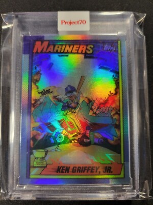 Topps Project 70 Ken Griffey Jr Foil By Ces 41/70