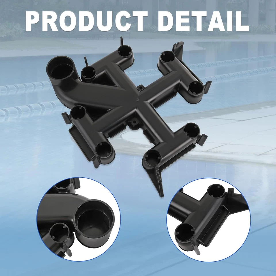 Top Manifold with Air Bleed, Compatible with FNS plus 24,36,48 and 60 D.E. Pool - Image 2 of 4