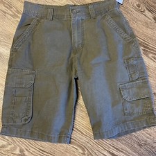 Men Cargo Short Gray/Green 30 Waist