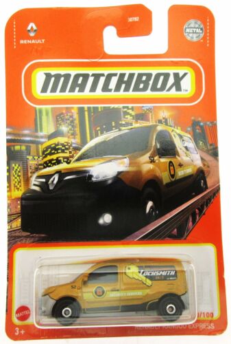 Renault Kangoo Express ~ Locksmith ~ Gold ~ 1:64 Scale ~ Matchbox - Picture 1 of 7