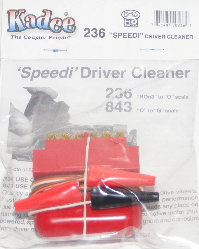 Kadee TT- HO - S - On30 Scale ~ #236 Speedi Driver Wheel Cleaner ~ Better Pickup - Image 2 of 2