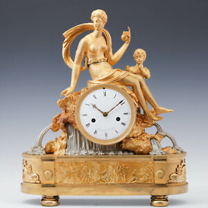Armingaud l&#039;aîné Paris Louis XVI Bronze Pendule Urteil des Paris- Aphrodite 1790