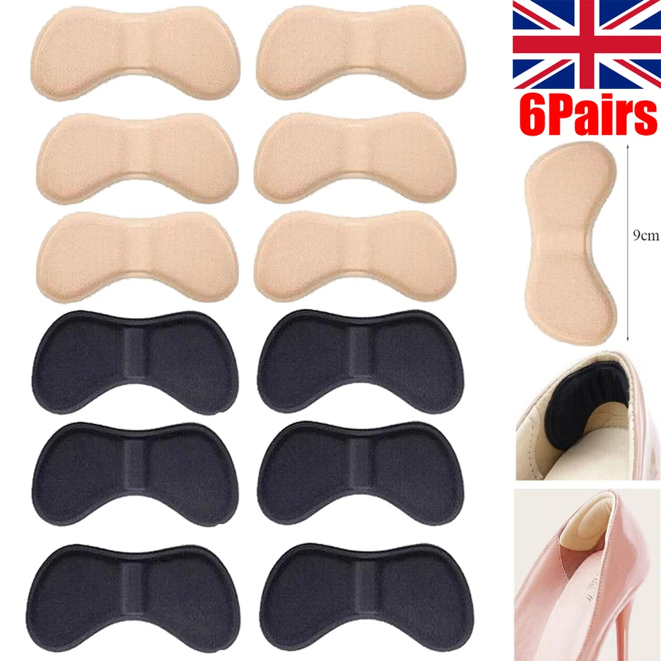 Plantillas para Zapatos Altos, Almohadillas de Talón de Silicona Antideslizante - Imagen 4 de 4