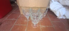 Set Of 4 Vintage Libby Clear Gibraltor Duratuff Tea Glasses