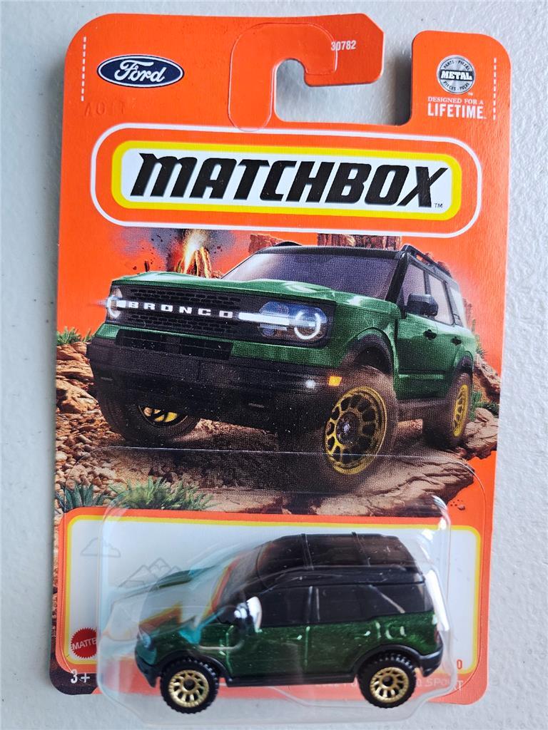 44台　2022 FORD BRONCO SPORT　マッチボックス　ブロンコ 2024 Matchbox 44/100 HVL39 2022 Ford Bronco Sport | eBay