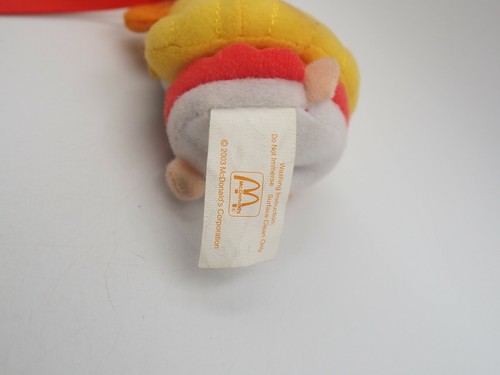 Hamtaro B2809 Hamster Shake McDonald's 2003 Plush 3.5" Stuffed Toy Doll Japan - Picture 6 of 7