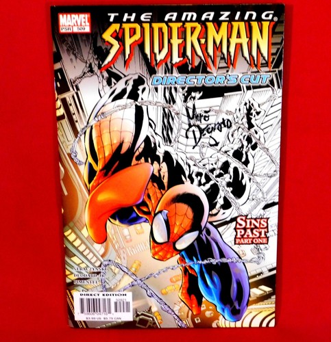 THE AMAZING SPIDER-MAN #509 DIRECTOR’S CUT SIGNED BY ARTIST MIKE DEODATO JR,