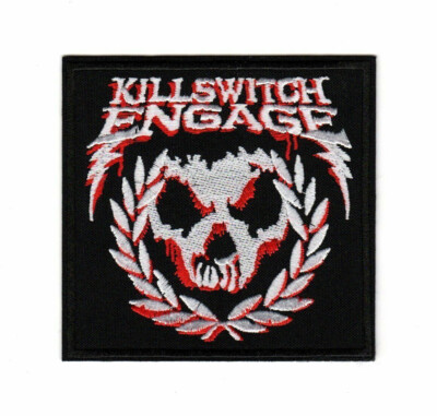 Killswitch Engage Embroidered Sew-on Patch - American Metalcore Music Band Logo
