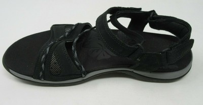 MERRELL WOMEN'S VIOLOTTA BLACK LEATHER WALKING SPORT SANDALS SIZE 8/M, J89086 773984578369 | eBay