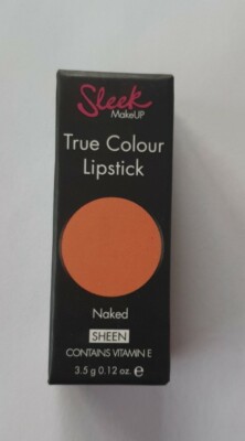 SLEEK MakeUp True Colour Lippenstift Farbe: 785 Naked / Nude farbig Neu