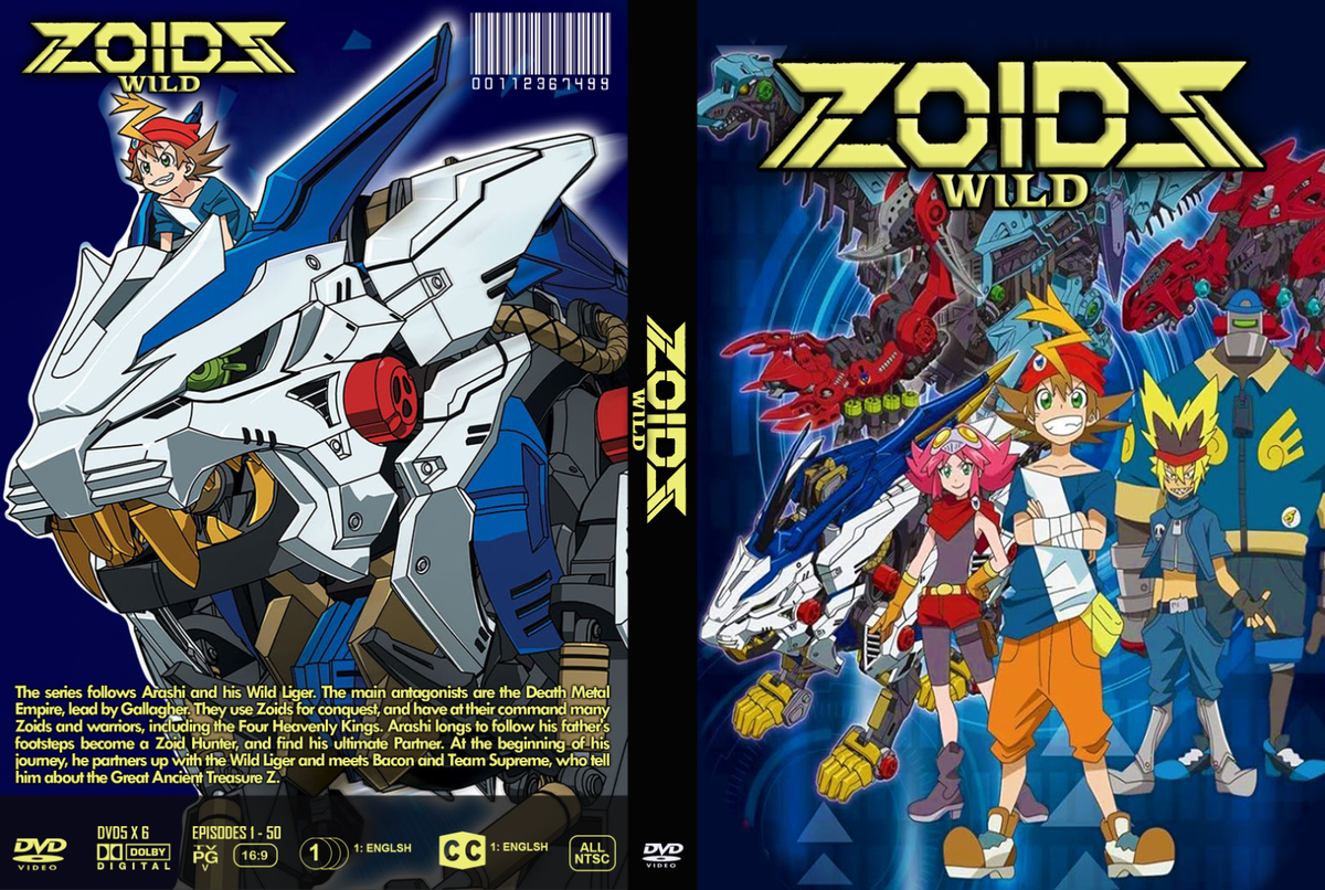 Zoids Wild Anime Series English Dubbed and Subs Episodes 1-50 | eBay