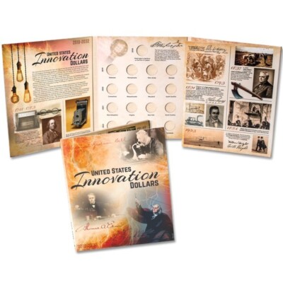 Littleton Coin Folder New Innovation Dollars 2018 2032 Educational Color Album