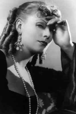 Schwedische Schauspielerin Greta Garbo 4x6 Foto 