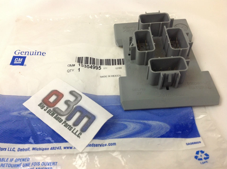 99-07 Chevrolet Silverado GMC Sierra plataforma arnés de cables bloque de unión nuevo OEM Foto 2 de 4