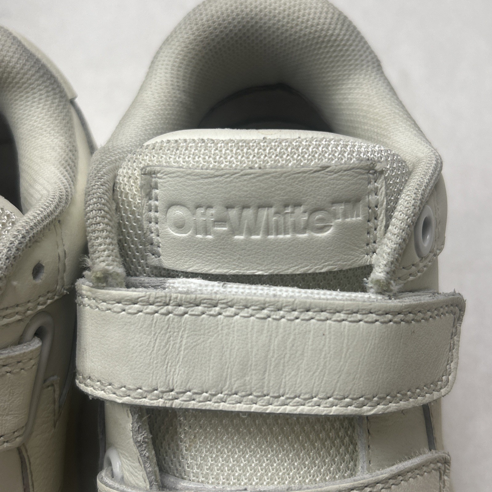 Off-White Kids OOO Strap Sneakers White Size 28 OBIA008F22LEA001010 thumbnail 13