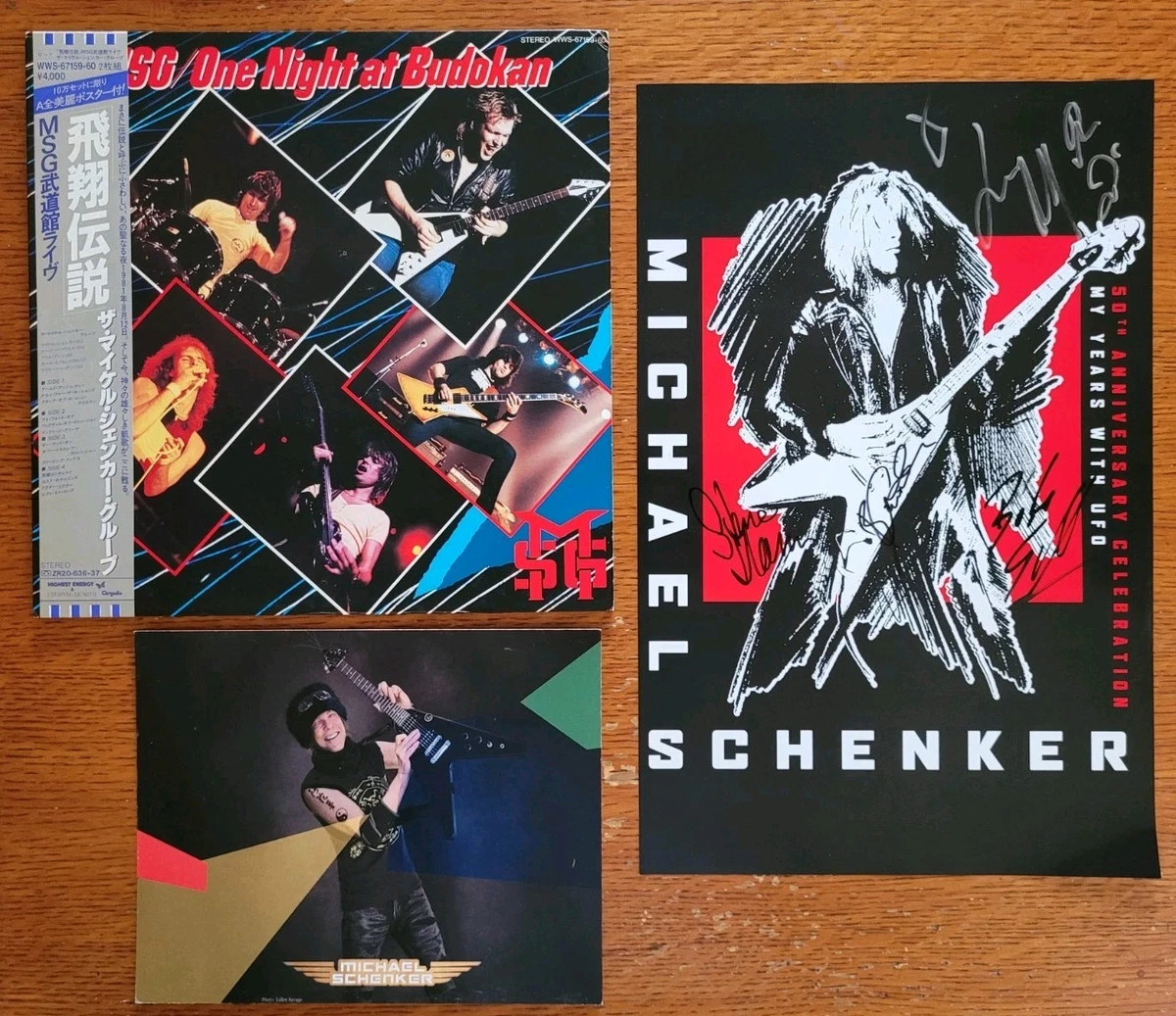 【美品 ステッカー付属 4枚セット】　マイケルシェンカー Thank you 25+ Michael Schenker Vinyl Records for sale | Updated Oct 2026