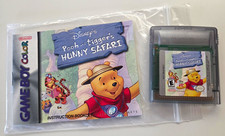 Disney's Pooh and Tigger's Hunny Safari Nintendo Game Boy Color GBC w/ Manual