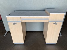 Nail Table Manicure Pedicure Salon Furniture White Marble Top