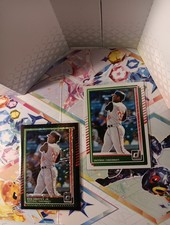2025 Panini Donruss Optic SP Black Disco & Base Card  #24 Ken Griffey Jr