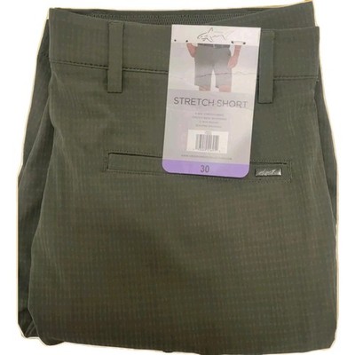 Greg Norman Perfomance/Tech Stretch Golf Shorts Green Men's Size 30'' NWT!