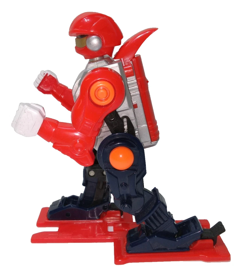 RARO! Juguetes SEGA Grand Runner Wild Fox Rojo Caminar Funciona PIEZAS FALTANTES LEER Foto 3 de 4