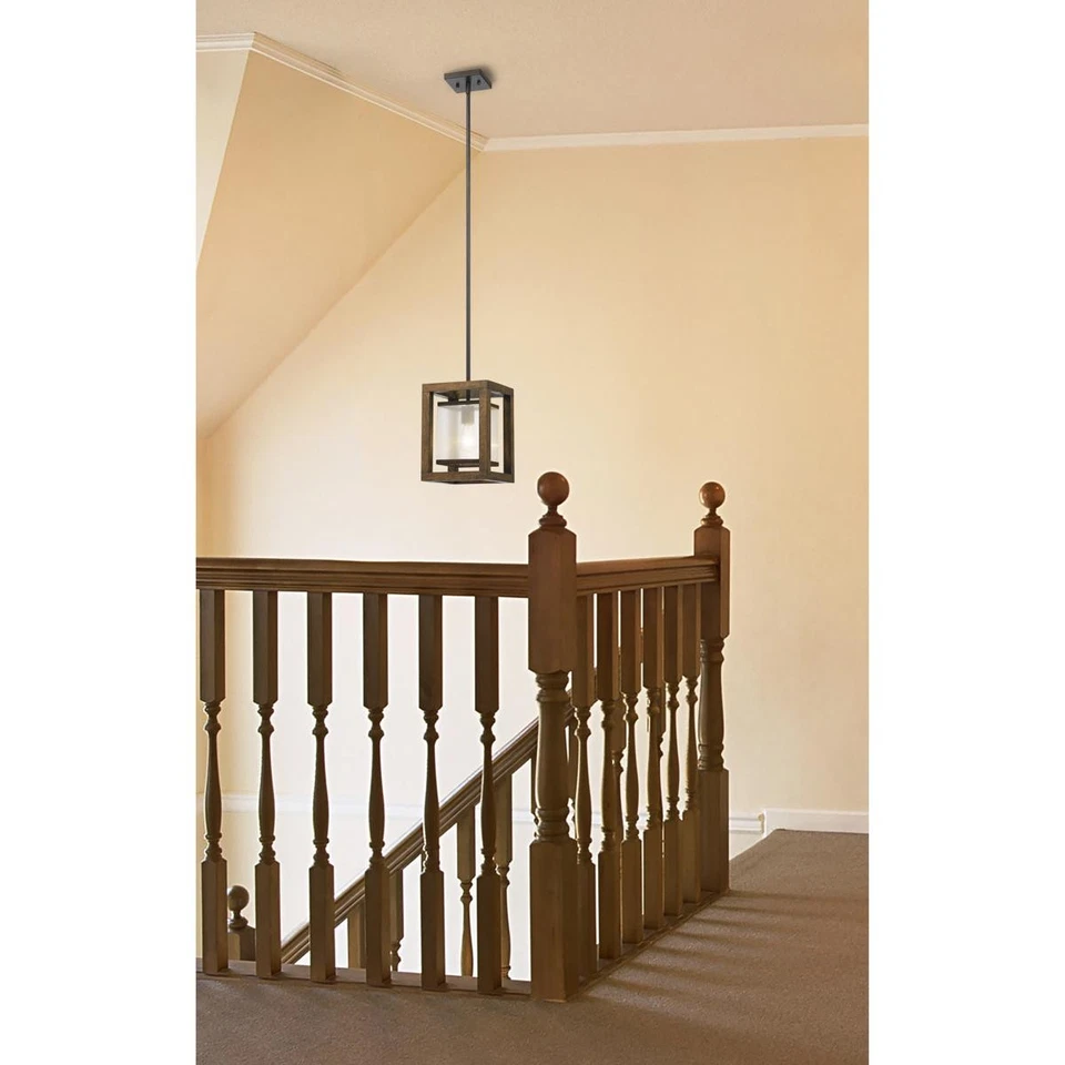 CAL Lighting & Accessories FX-3536/1P-B Signature 1 Light Pendant Ceiling Light - Image 2 of 2