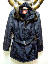 Gr.L dunkelblau Damen Wellensteyn Zermatt Marken Jacke Parka kurz Mantel Schweiz