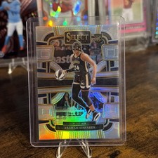 Aaliyah Edwards Rookie 2024 Panini Select WNBA Silver Flash Prizm-#36 Mystics RC