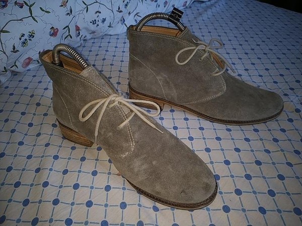 Men Gabor Boots Grey Fur 38