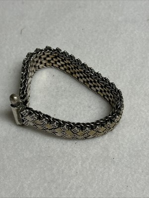 Vintage Gliederarmband, Silber, 54g - RA / Rathod Arts Company (B03)
