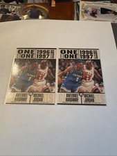 (2) 1996-97 Upper Deck Collector's Choice - One on One Michael Jordan, Penny