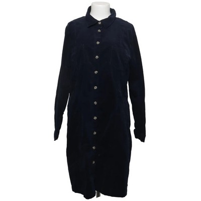 Sure, Blusenkleid, Größe: 44, Blau, Baumwolle/Elasthan, Cord, Damen #lUm